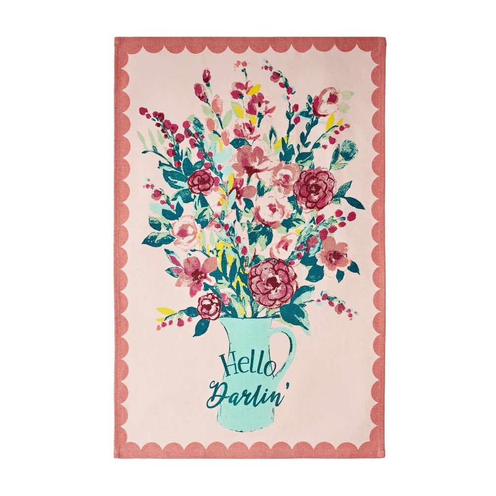 Pioneer Woman Floral Print Woven Kitchen Towels 2pc set 18"L x 28"W New - Picture 15 of 16